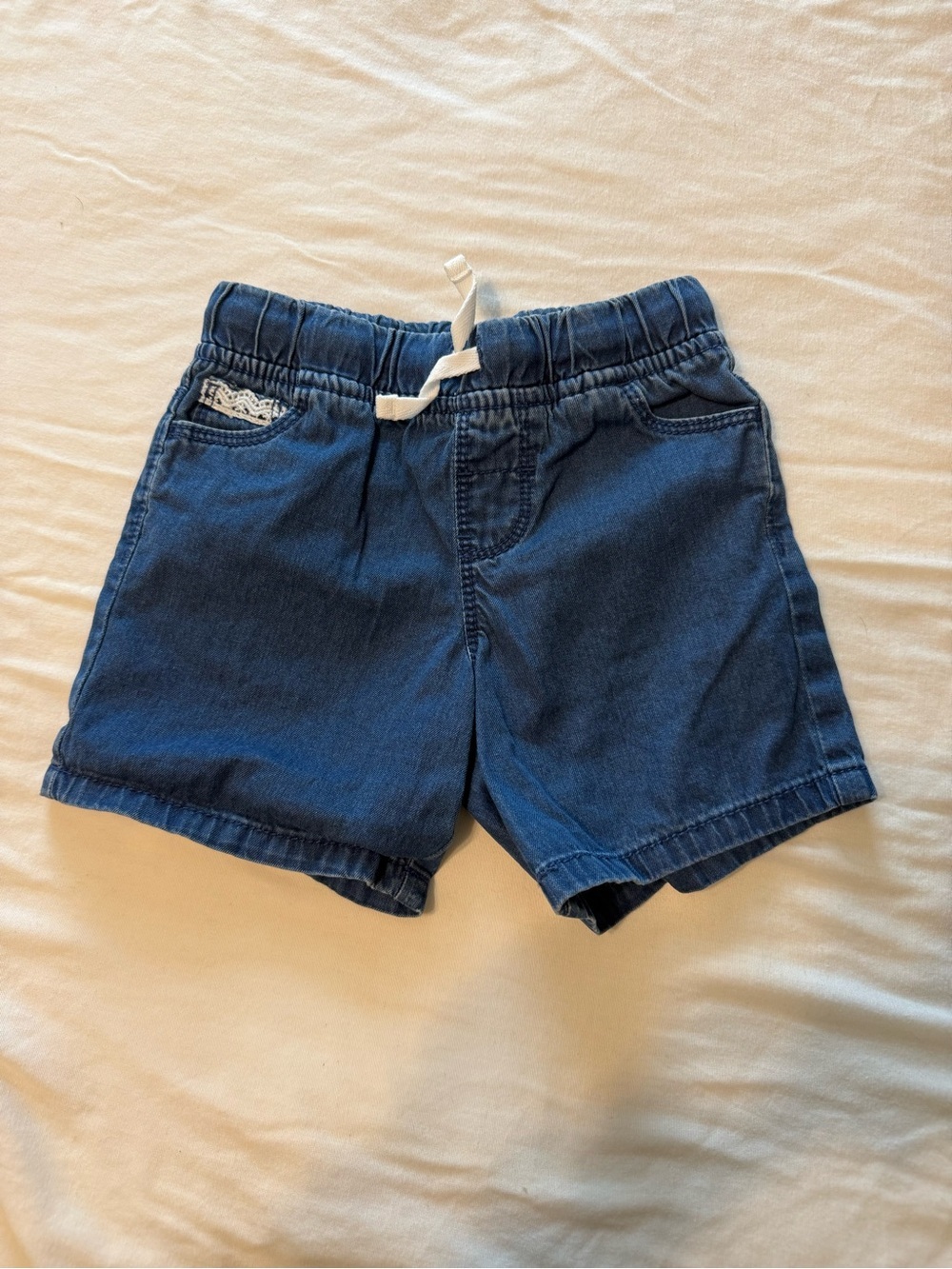 Carter's Olive Green and Navy Blue Pull-On Shorts Set - Picture 10 of 10